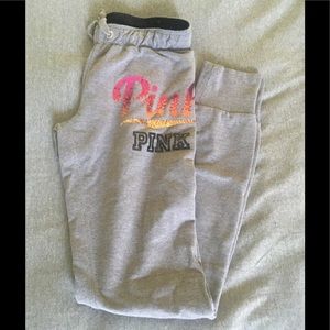 Pink joggers